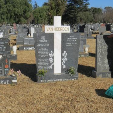 HEERDEN Nico Theunis, van 1958-2011 &amp; Catharina Cecilia W. 1957-