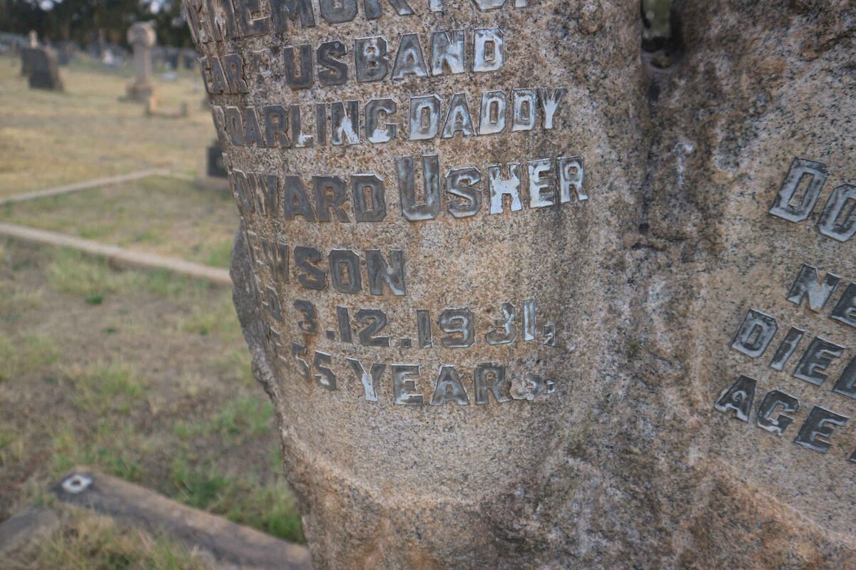 HEWSON James Edward Usher -1931 :: PULLEN Doreen nee HEWSON -1939