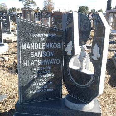 HLATSHWAYO Mandlenkosi Samson 1966-2008