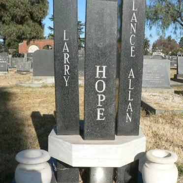 HOPE Larry Lance Allan