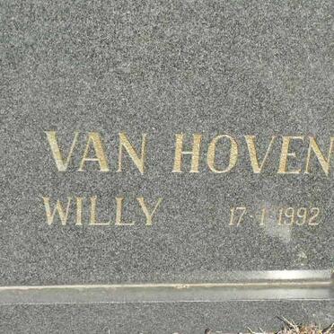 HOVEN Willy, van 1992