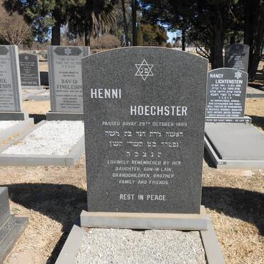 HOECHSTER Henni -1989