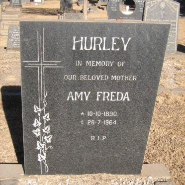 HURLEY Amy Freda 1890-1964