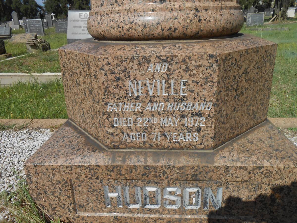 HUDSON Neville -1972