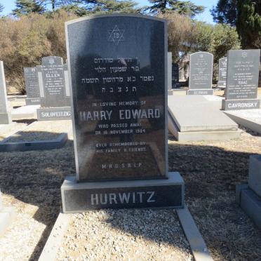 HURWITZ Harry Edward -1984