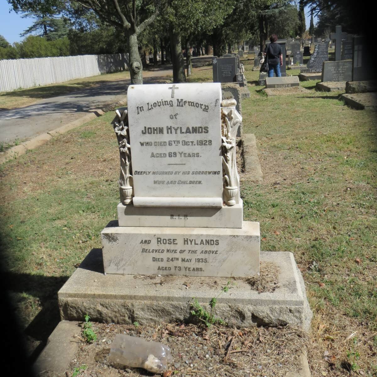 HYLANDS John -1928 &amp; Rose -1935