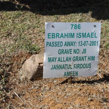 ISMAEL Ebrahim -2001