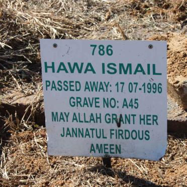 ISMAIL Hawa -1996