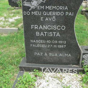 JAVARES Francisco Batista 1913-1987