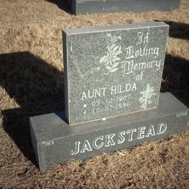JACKSTEAD Hilda 1907-1996
