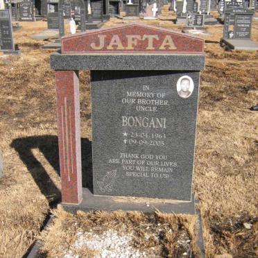 JAFTA Bongani 1963-2005