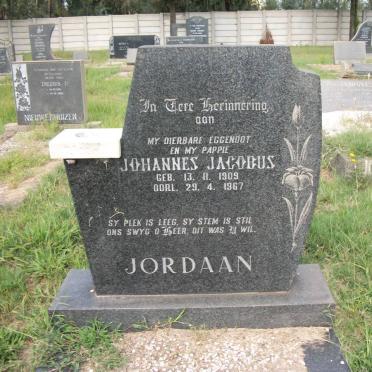JORDAAN Johannes Jacobus 1909-1967