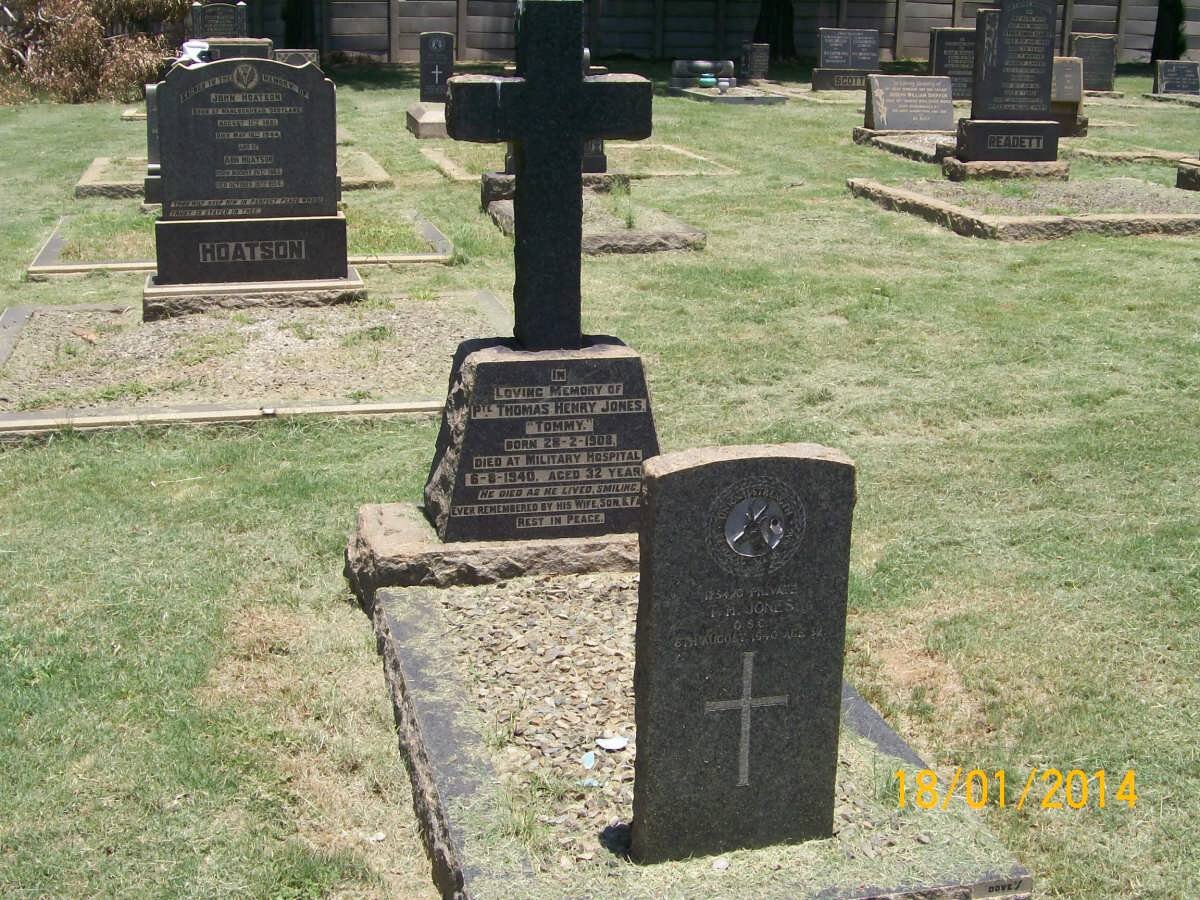JONES Thomas Henry 1908-1940