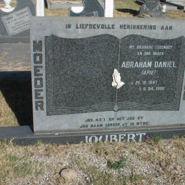 JOUBERT Abraham Daniel 1947-1990