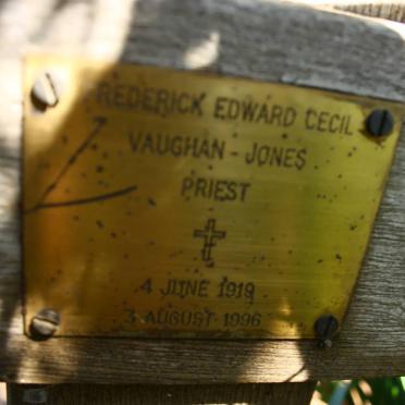 JONES Frederick Edward Cecil, VAUGHAN 1919-1996