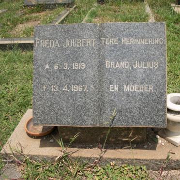 JOUBERT Freda 1919-1967