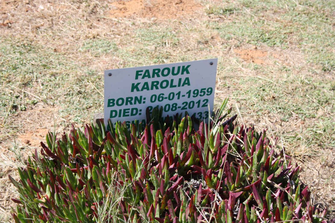 KAROLIA Farouk 1959-2012