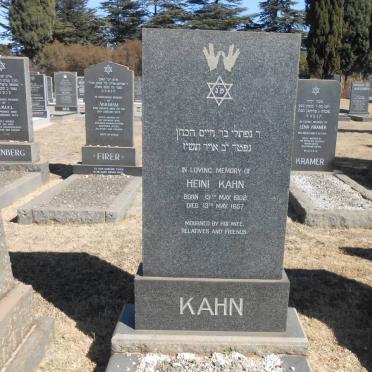 KAHN Heini 1902-1957