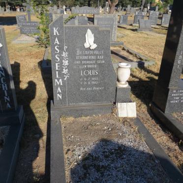 KASSELMAN Louis 1952-1982