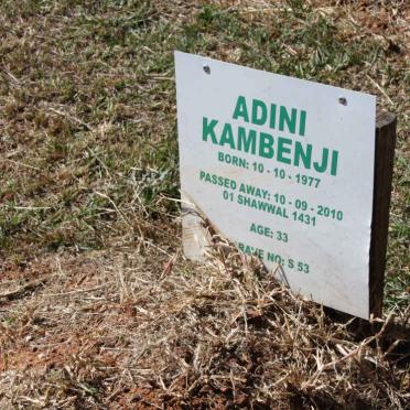 KAMBENJI Adini 1977-2010