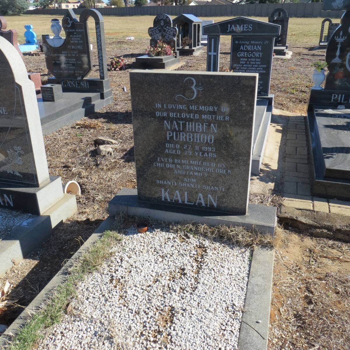 KALAN Nathiben Purbhoo -1993