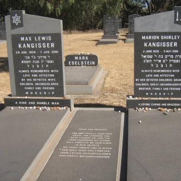 KANGISSER Max Lewis 1924-2001 &amp; Marion Shirley 1928-2010  