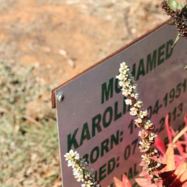 KAROLIA Mohamed 1951-2013