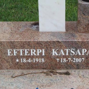 KATSAPAS Efterpi 1918-2007