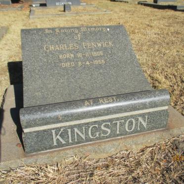 KINGSTON Charles Fenwick 1906-1955