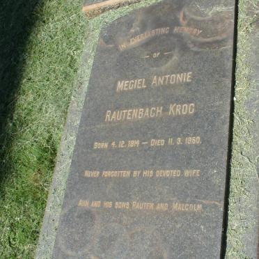 KROG Chrissie nee HATTINGH 1914-1936 :: KROG Magiel Antonie Rautenbach 1914-1960