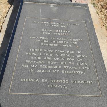 KUNGOANE Boye David 1931-2004