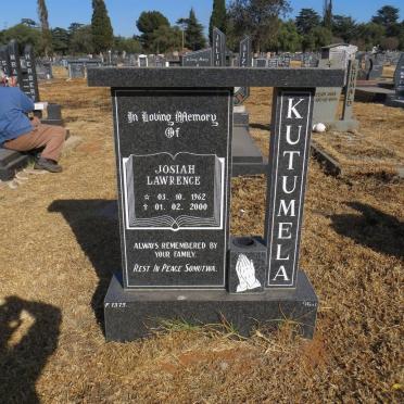 KUTUMELA Josiah Lawrence 1962-2000