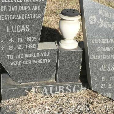LAUBSCHER Lucas 1905-1990 &amp; Jessie 1921-1993