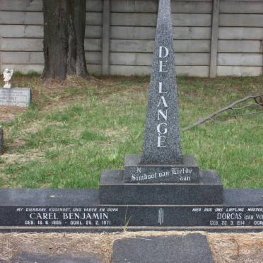 LANGE Carel Benjamin, de 1905-1971 &amp; Dorcas WAGENAAR 1914-1996