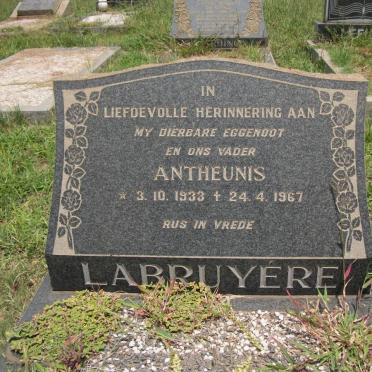 LABRUYERE Antheunis 1933-1967