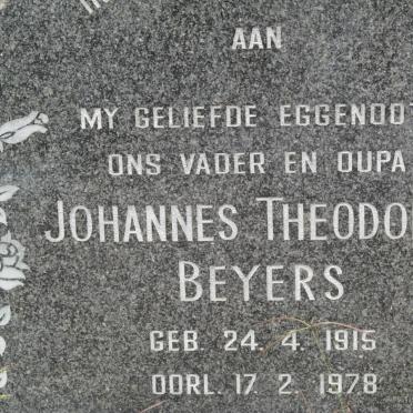 LATEGAN Johannes Theodorus Beyers 1915-1978 &amp; Cornelia Magrietha 1918-1988