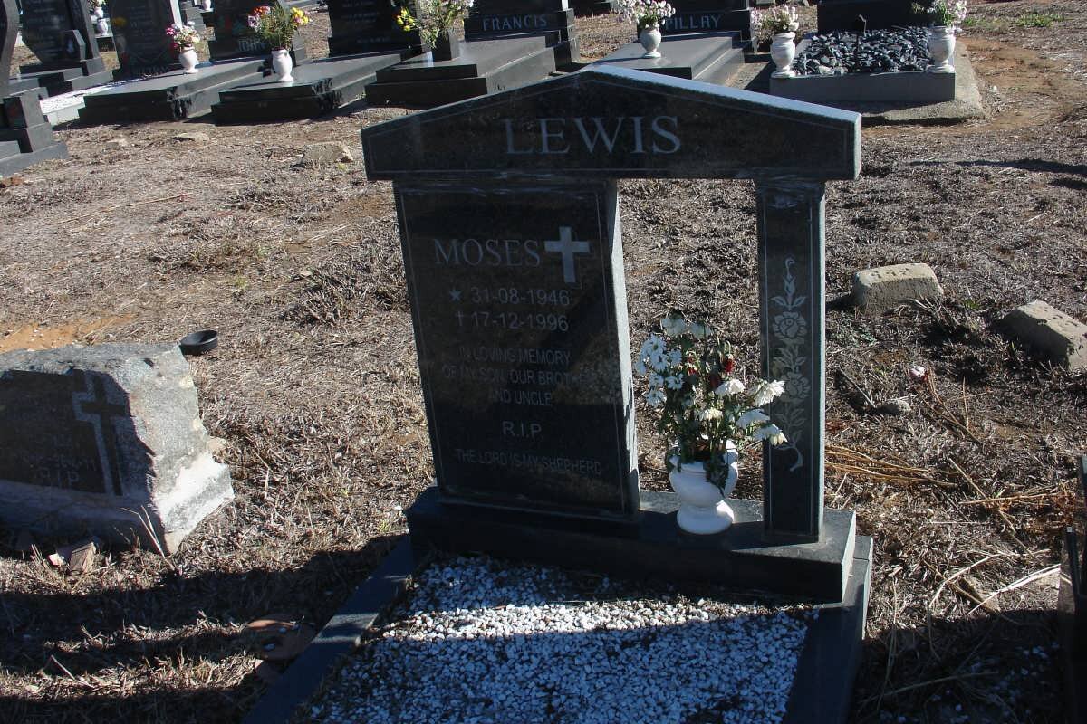 LEWIS Moses 1946-1996