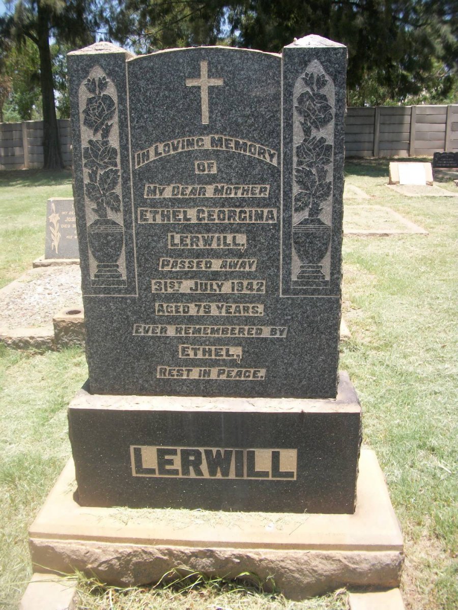LERWILL Ethel Georgina -1942
