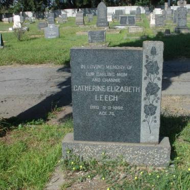 LEECH Catherine Elizabeth -1962