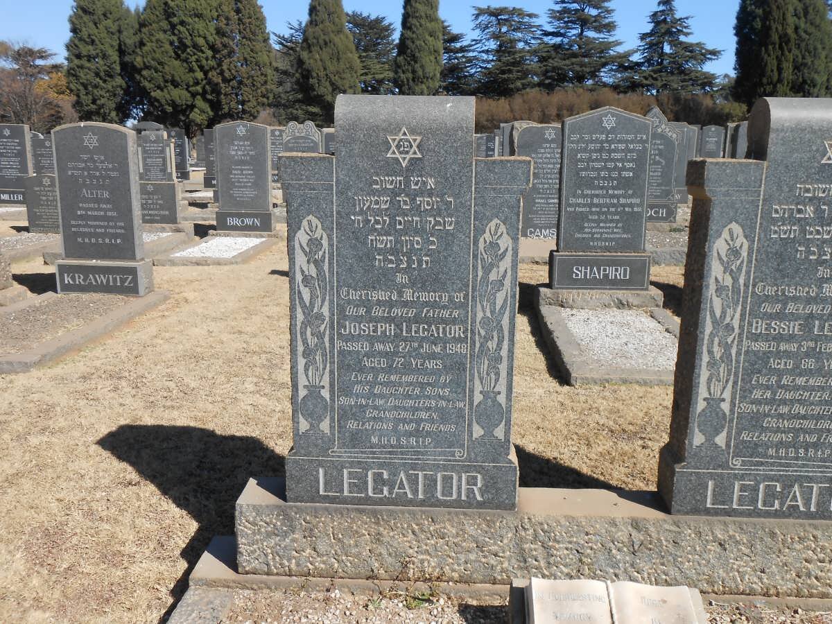 LEGATOR Joseph -1948 &amp; Bessie L.