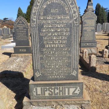 LIPSCHITZ Sam -1918