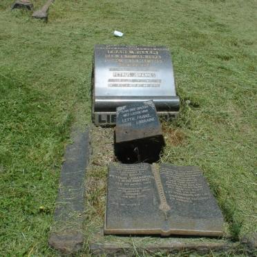 LIEBENBERG Petrus Johannes -1917 :: LIEBENBERG Frans Willem  1878-1919 :: LIEBENBERG Petrus Johannes