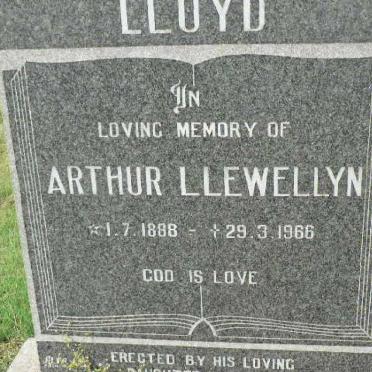 LLOYD Arthur Llewellyn 1888-1966