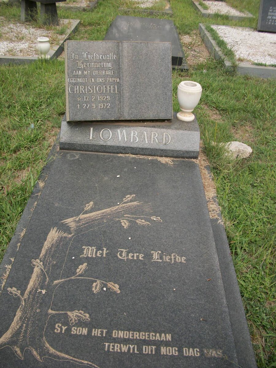 LOMBARD Christoffel 1929-1972