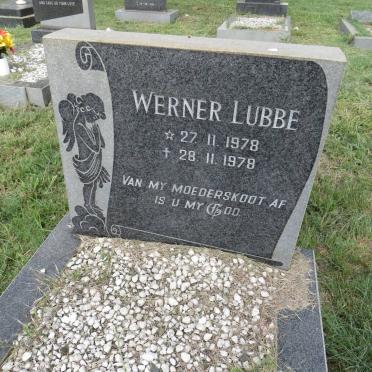 LUBBE Werner 1978-1978