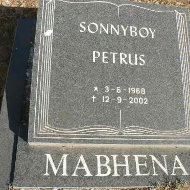 MABHENA Sonnyboy Petrus 1968-2002