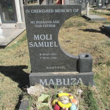 MABUZA Moli Samuel 1947-1998