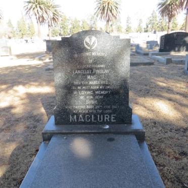 MACLURE Lancelot Findlay -1952 :: MACLURE Susie -1967