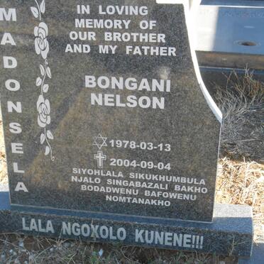 MADONSELA Bongani Nelson 1978-2004