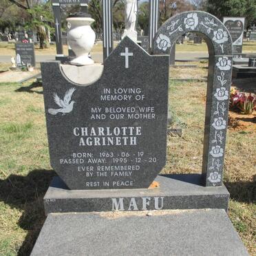 MAFU Charlotte Agrineth 1963-1995
